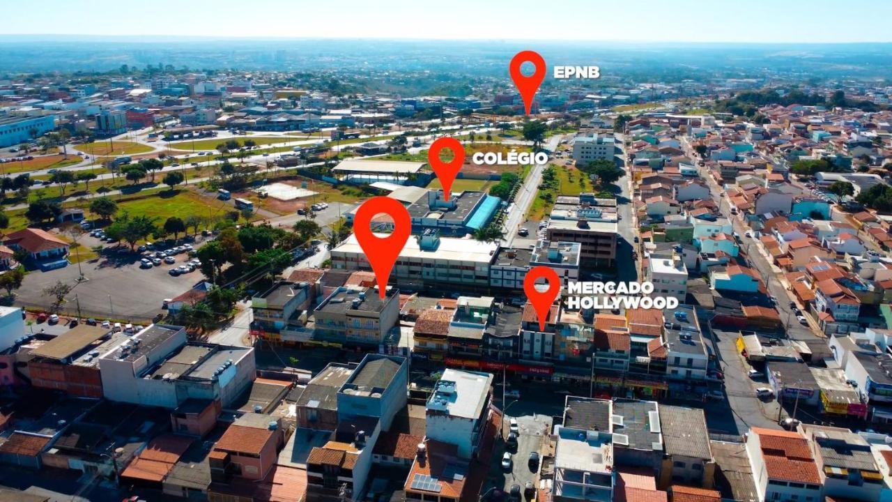 Apartamentos 2 Qtos C/Suite ,Cozinha Completa, Wi-Fi 1Giga, Jr Catito Brasília Buitenkant foto